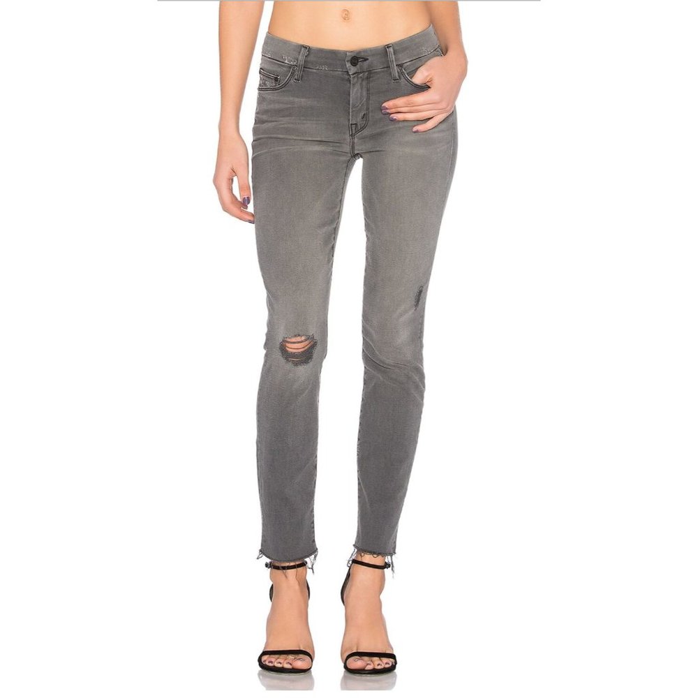 MOTHER Looker Ankle Fray Jeans in Last Chance Saloon - Size 25